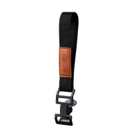 GC-2525BN GLOVE STRAP W/ ALLIGATOR CLIP & BROWN LABEL